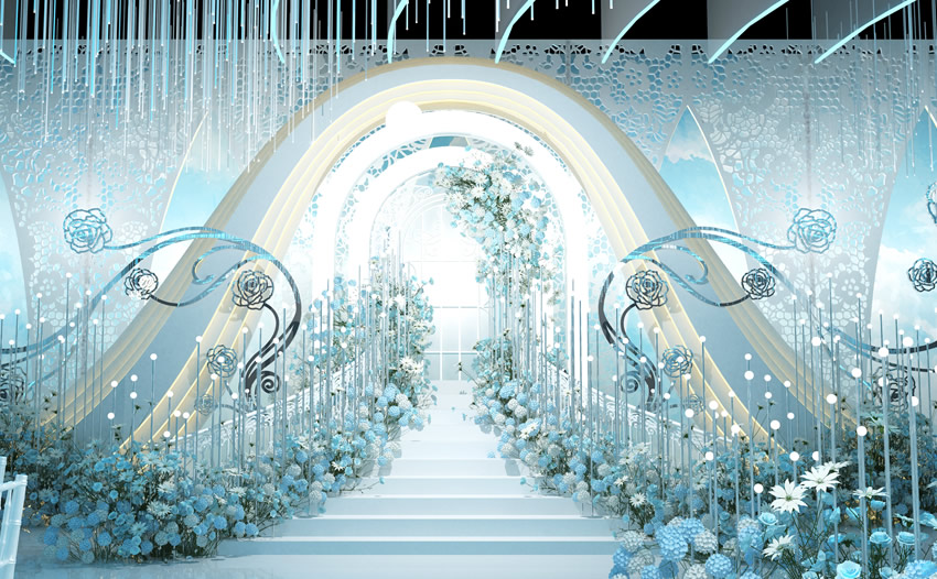 美姑釡香烙馍村水晶厅效果展示